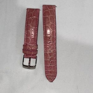 Pink Michele watch band